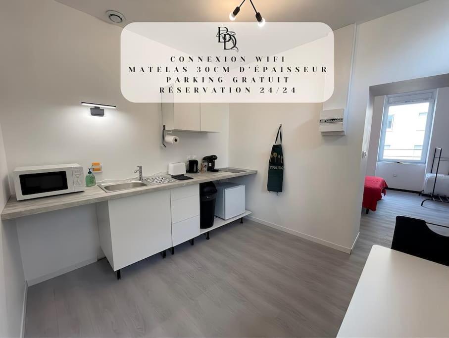 T1 Bis Appartement B3 30M2 Cosy 7Min A Pieds Des Gares Roanne Extérieur photo